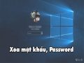 Cách xóa mật khẩu máy tính đơn giản