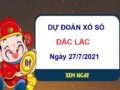 Dự đoán XSDLK ngày 27/7/2021 chốt số Đắc Lắc thứ 3