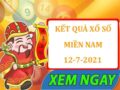 Dự đoán xổ số Miền Nam thứ 2 ngày 12/7/2021