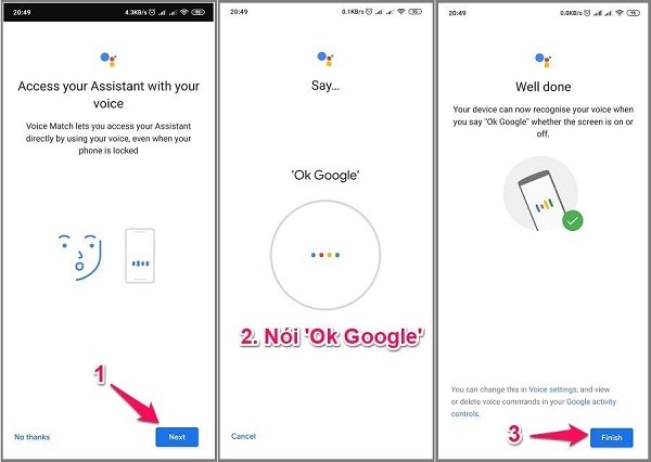 Cách bật OK Google trên Android