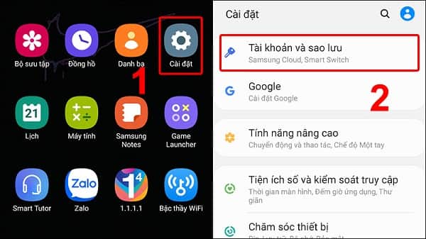 Cách đăng xuất tài khoản Google trên điện thoại Android