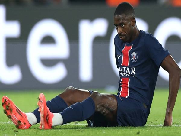 Tin CLB PSG: Dembele chấn thương nghiêm trọng