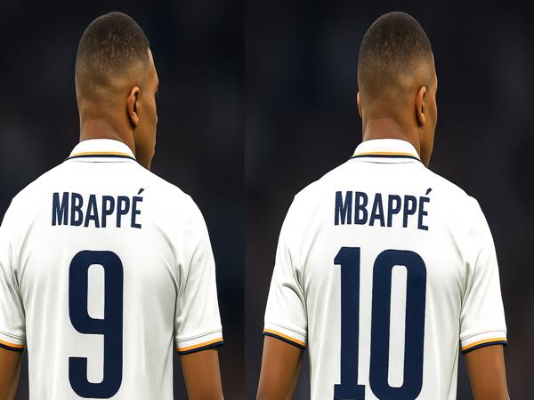 Hé lộ số áo Mbappe từng mặc trong sự nghiệp ngôi sao