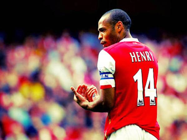 Số áo của Thierry Henry là số mấy tại các CLB và ĐTQG?