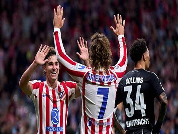 Tin Atletico Madrid: Atletico thắng hủy diệt Frankfurt tại Cup C1