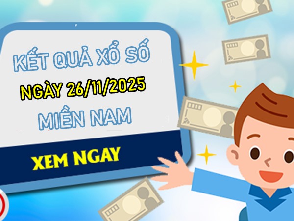 Dự đoán xổ số miền Nam 26/11/2025 dự đoán XSMN