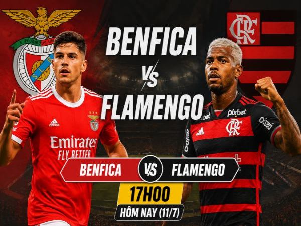 Số liệu về đội hình dự kiến Benfica gặp Flamengo hôm nay