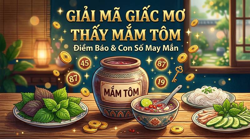 Mơ thấy mắm tôm điềm báo gì, đánh ngay con số đề nào may mắn